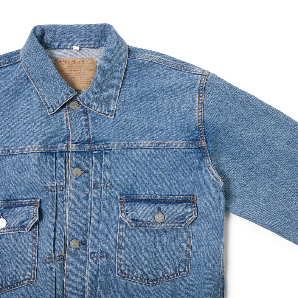 Demil Lot.062 Pioneer Jacket Light Indigo Selvedge