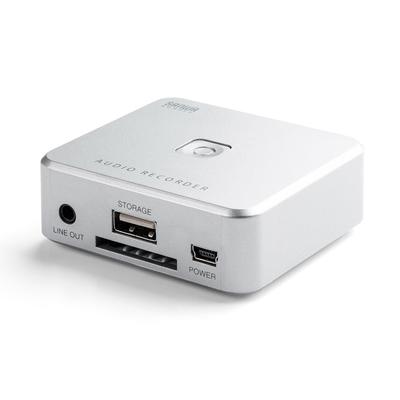 Sanwa Direct Audio Capture Не требуется ПК Оцифровка аналогового звука Хранение в памяти Преобразование MP3 Мини Внешний вход SD/USB Кассета/MD/Запись