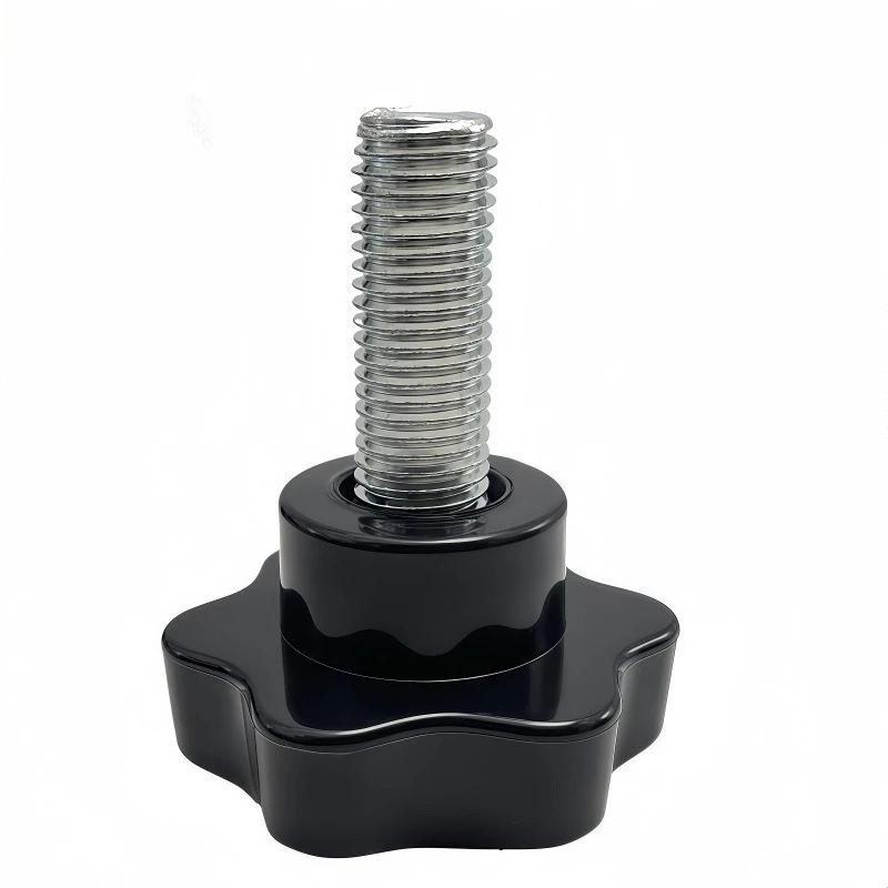 5 шт./набор Звездообразная ручка из углеродистой стали, машинные винты, винты-барашки, болты с головкой, резьба, зажимной винт с накатанной головкой