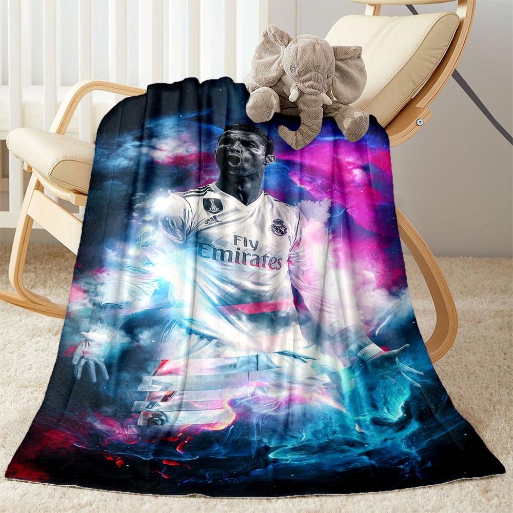 Cristiano Ronaldo Blanket Ultrasoft Great For Office Chair Office Seaside For All Seasons Warmthful Decor Best Holiday Gift For Friends Family