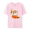 Beagle Pumpkin Halloween Ghost Tshirt Men T Shirts Birthday Gift Tops Cotton TShirt Happy Halloween Tshirt