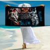 Custom Name Ultra-Soft Beach Towel with Racing Theme,Ideal for Pool - Camping, Diving - Perfect Travel Essential, Vibrant Beach Towel.