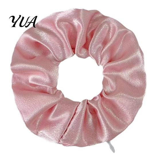 Secure Hair Bands for Running Pocket Scrunchies Ties with Hidden Zipper Women, Elastic Tie Stylish Accessories Commuting Small Items Keys And