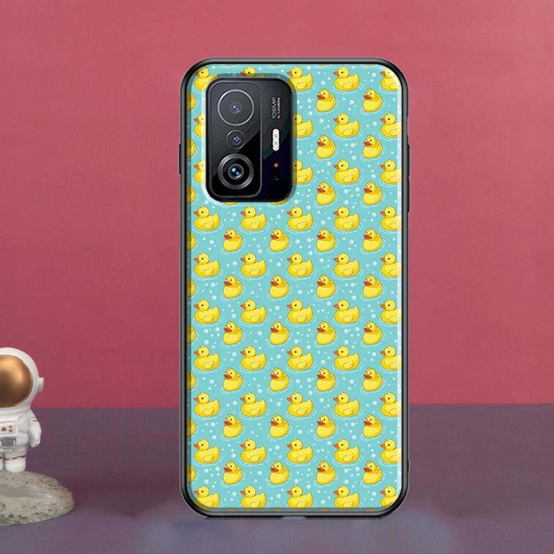 Желтый Утка для POCO X5 X3 F5 Pro X4 F4 GT M5s C40 F3 Чехол для Xiaomi 13 Lite 12 11T 12T Pro 12X Чехол