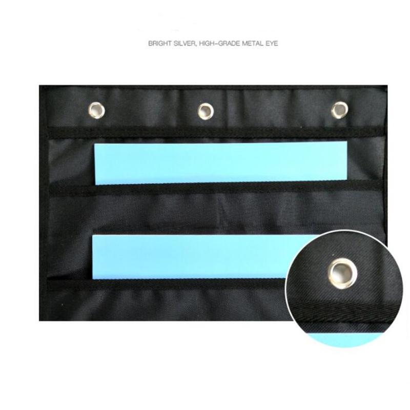 2 шт. 10-слойная сумка для хранения из ткани Оксфорд, многофункциональный настенный органайзер для папок с файлами, для