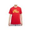 Sportswear Jdi Logo Print Short Sleeve T-Shirt Men Tops Red AR5007-658