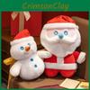 Toy Plush Santa Multi Color Design Children Room Christmas Decoration Doll Gift