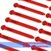 Нумерованные кольца для ног птицы для идентификации кур, уток и управления фермой Прочный пластик Многоразовые кольца для ног