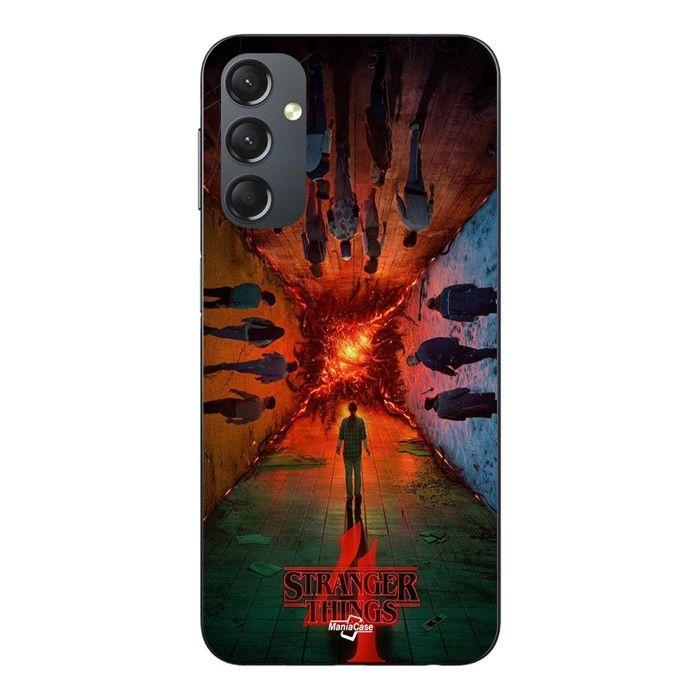 Чехол для телефона - MANIACASE - Samsung Galaxy A05s - Черный - Силикон TPU - Очень странные дела Билли