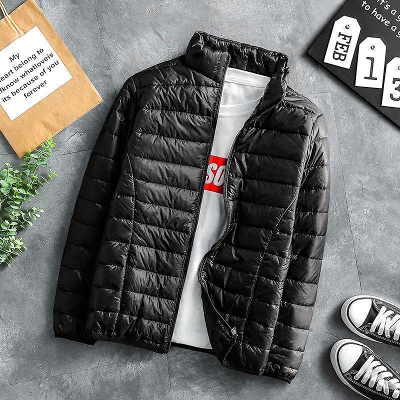 Мужские зимние куртки для межсезонья: Большие варианты из хлопка и легкого пуха для мужчин среднего возраста и молодых людей