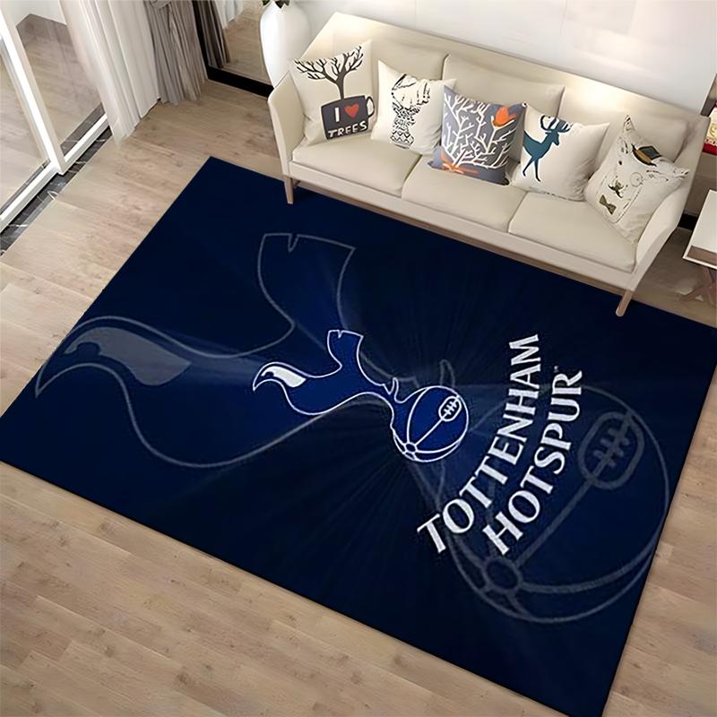 Tottenham Hotspur Football Carpet for Passionate Fans Suitable for use as an anti-slip game mat for living room and bedroom sofas