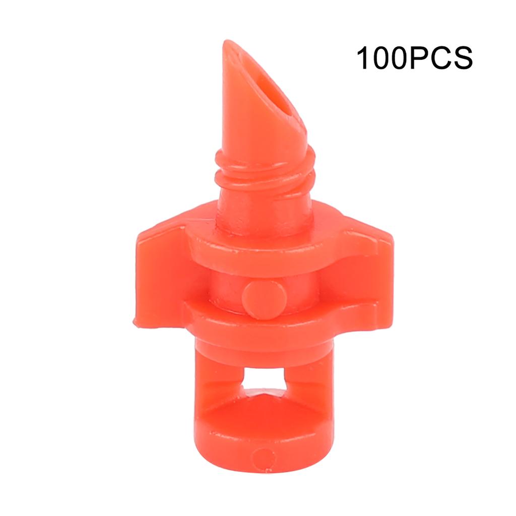 100Pcs 360 Degrees Micro Garden Water Sprayer Misting Nozzle Refraction Atomize Sprinkler