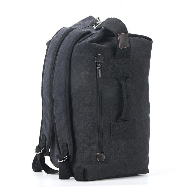 Large Capacity Rucksack Man Travel Bag Mountaineering Backpack Male Luggage Canvas Bucket Shoulder Bags Men Backpacks