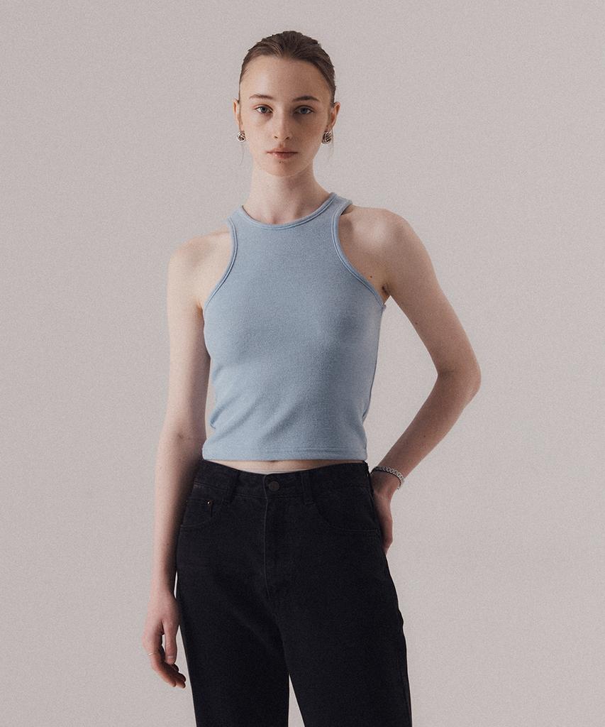 SILN 90S Halter Neck Sleeveless (Blue)