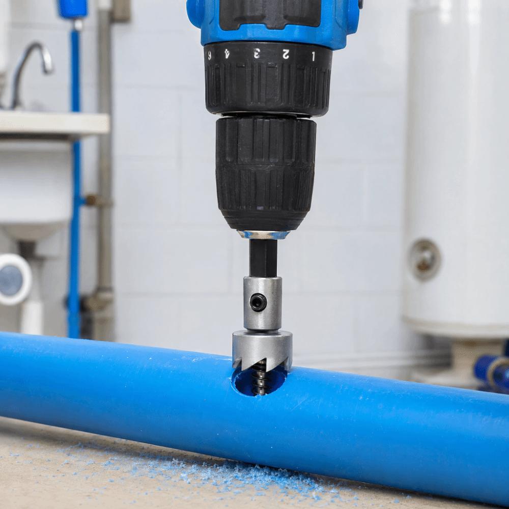 High Speed Steel Drill Bit Hole Saw 17mm Diameter High Speed Steel Cutter HSS Drill Bit For Wood