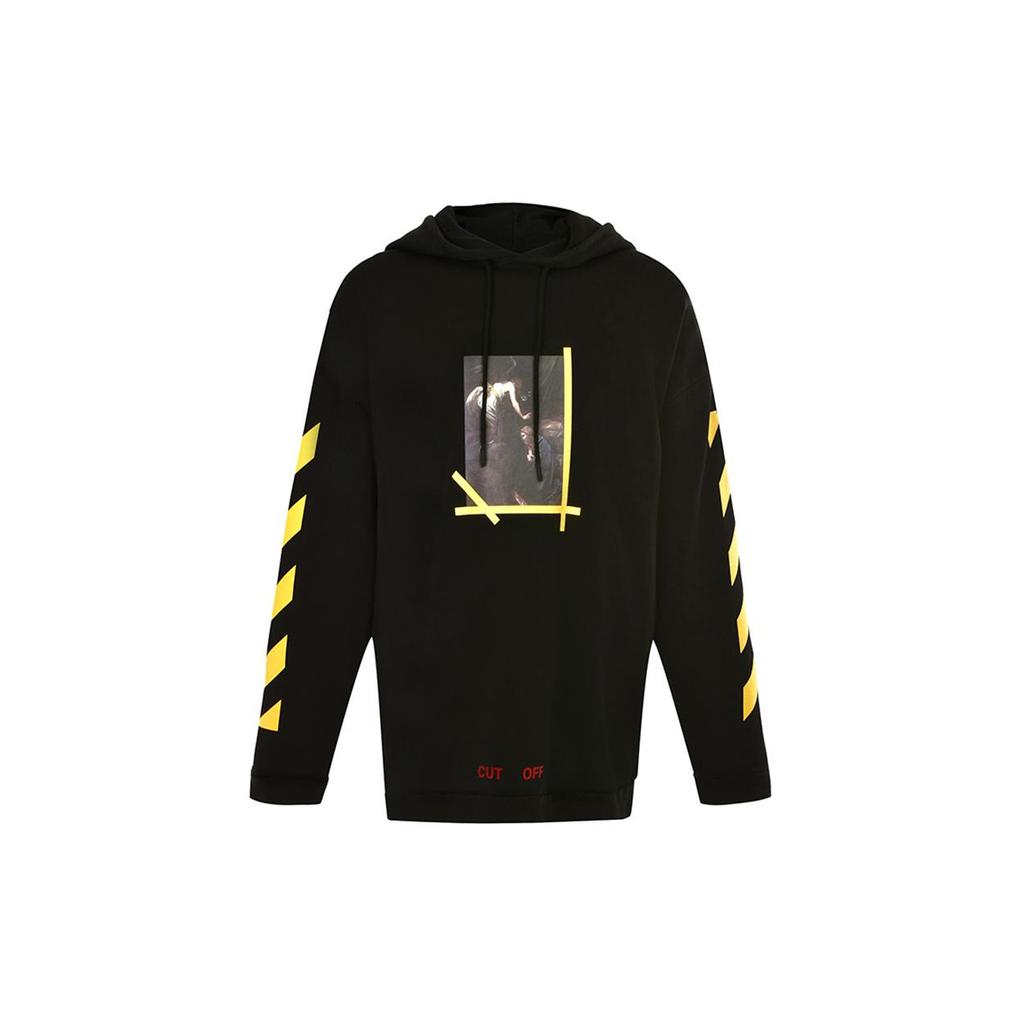 OFF WHITE FW19 Толстовка Мужская Черная OMBB00930371099
