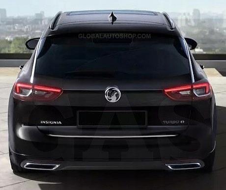 Хромированная накладка на багажник Opel Insignia B универсал - Элегантность и защита