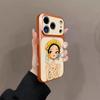 Чехол для телефона с цветочной девочкой: Совместимо с iPhone 17 Pro Max, 16 Pro, 15 Pro Max, 14 Pro - Противоударный дизайн