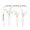 Handmade Pearl Hairpins U-Shaped Updo Decoration Vintage Hair Jewelry Gift  for Women