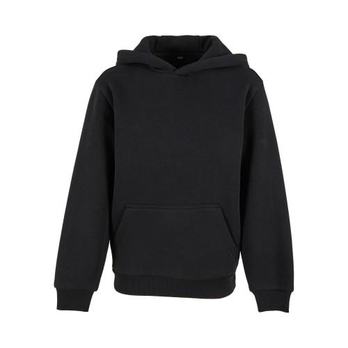 Build Your Brand Childrens/Kids Fluffy Hoodie