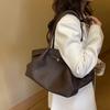 High-value New Women's 2025 Pleated Shoulder Bag Bag Women's Niche Design Underarm Handbag