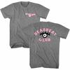 The B-52's Deadbeat Club Graphite Heather Adult T-Shirt