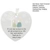 Heart-Shaped Sea Glass Friendship Decor Ceramic Heart Ornament Friendship Keepsake Sea Glass Art Christmas Tree Hanging Ornament for Best Friends