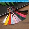 10/100Pcs Blank Sublimation Metal Bookmark Rectangle Book Marks Page Markers Mini Handmade Bookmark Tassels for Book Lover Gifts