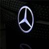 Car Sticker 2026 New For Benz Car Front Grill Logo Light 3D LED Badge For Mercedes Benz W213 E-Class Emblem Luminous Decorative 