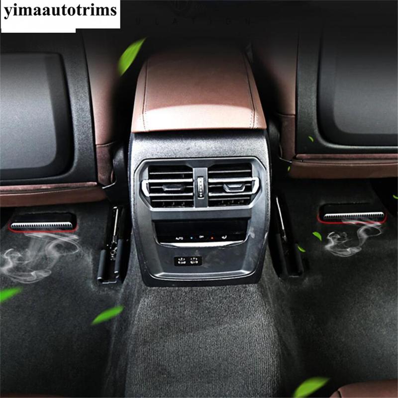 Seat Under Air Conditioner AC Outlet Dust Plug Grille Cover Trim Fit For BMW 3 Series G20 - 2024 Accessories