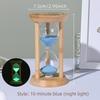 1PCS 3/5/10/15/30 Minutes Wooden Hourglass Timer Home Living Room Desktop Decoration Children Birthday Gift Portable Sand Clock2