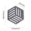 Silicone Tableware Insulation Mat Coaster Cup Hexagon Mats Pad