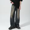 Men's Retro Japanese Style Wide-Leg Summer Jeans