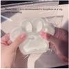 Squishy Transparent Oversized Cat Paw Fidget Toy Slow Rebound Stress Relief Pinch Soft Squeeze Toy for Kids Adults Holiday Gifts