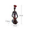African Ornaments Wine Case Study Room Decoration Art Retro Home Resin Creative Living Room Character Black Women's Clothing