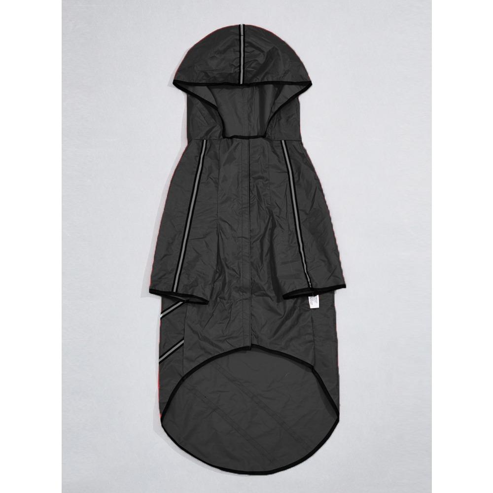 Популярная большая, средняя и маленькая одежда для домашних животных, дождевик для собак, водонепроницаемый дождевик с капюшоном и светоотражающей полосой