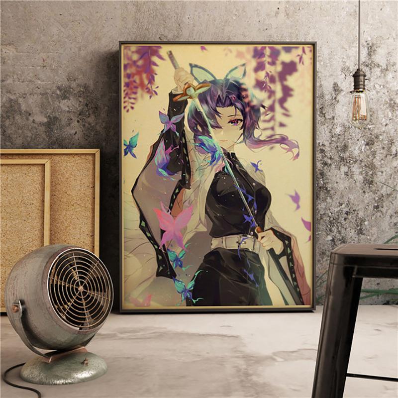 5D DIY Demon Slayer: Kimetsu No Yaiba Cross Stitch Rhinestones Diamond Drawing Embroidery Mosaic Home Decor