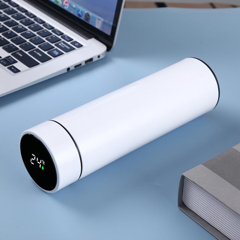 Термос для заваривания чая, бутылка для воды, переносная кружка для путешествий с сенсорным ЖК-экраном, сохраняющая тепло или холод