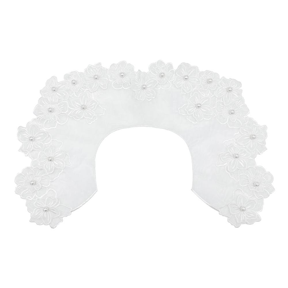 Белый Женский Кружевной Воротник Аксессуары для Одежды Платье Блузка Декор Накидка Ложные Воротники