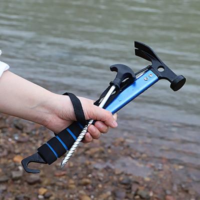 Колышек для палатки для кемпинга Прочный Несущий Утолщенный Ветрозащитный Оцинкованное железо Ударопрочный Кемпинг Сад