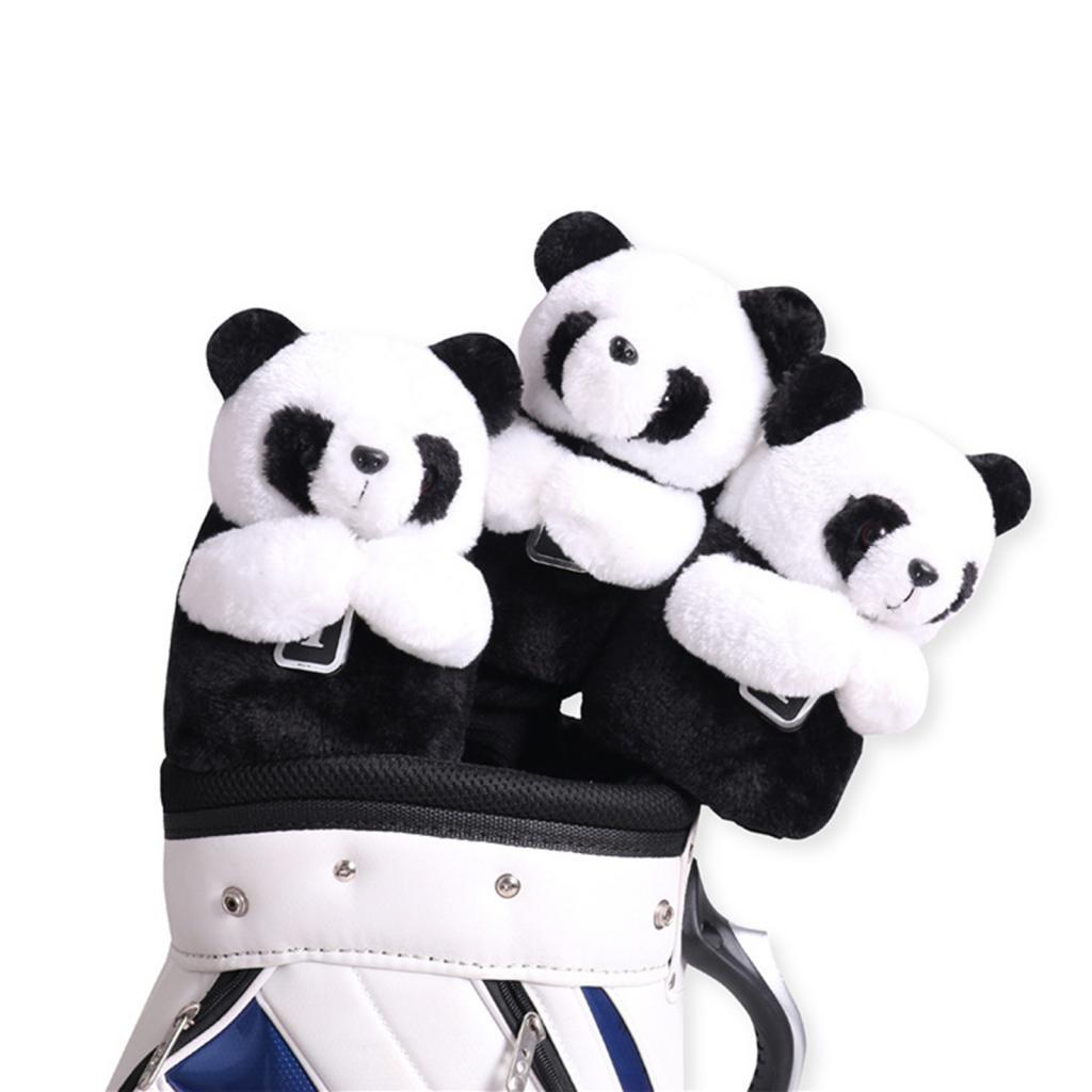 Golf Clubs Headwear Panda Creative Animal Cover Gift Accessories for