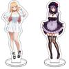 Из Kisekoi Набор акриловых стендов Kitagawa Повседневная одежда Аниме Высота 10 см Marin-chan (2 куска) [Марин Сидзуку-тан Вер. & Вер.] Товары, [Мой наряд