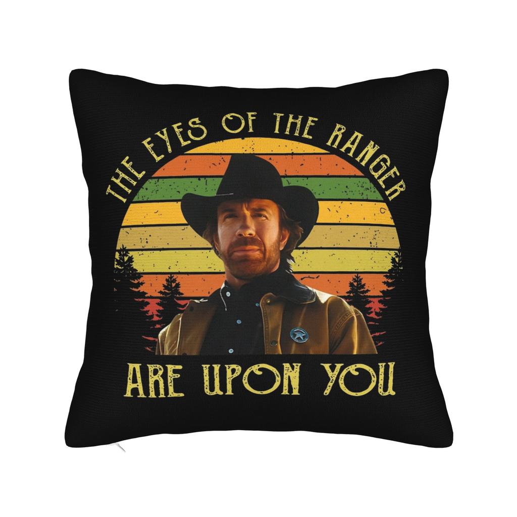 Remember Chuck Norris Throw Pillow Cover Polyester Decorative Pillow Creative Pillowcase
