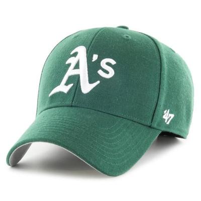 Кепка - - MVP Oakland Athletics - Зеленая - Свободный крой - Спортивная одежда Мужская