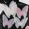 Cute Cartoon Mesh Butterfly Lace Bead Cloth Sticker Diy Hand Account Accessories Accessories Brooch Hairpin Embroidery Sticker