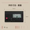 KORG Smallest and lightest in the series Easy operation with icons White WH TM-1 Tuner/Metronome - / - TM-1