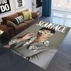 Ретро Нескользящий Ковер в Стиле S-Scarface для Гостиной Декор Дивана Современный Ковер Напольный Коврик для Мужской Спальни Прочные Ковры