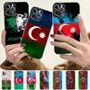 Apple IPhone16Pro Max Mobile Phone Case, Azerbaijan Flag Mobile Phone Case, Painted and Anti-drop Huawei