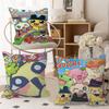 Классический T-Tamagotchi Cut Friend Игра Персонализированное изображение текст Домашние декоративные подушки Бытовые подарки 45x45 см