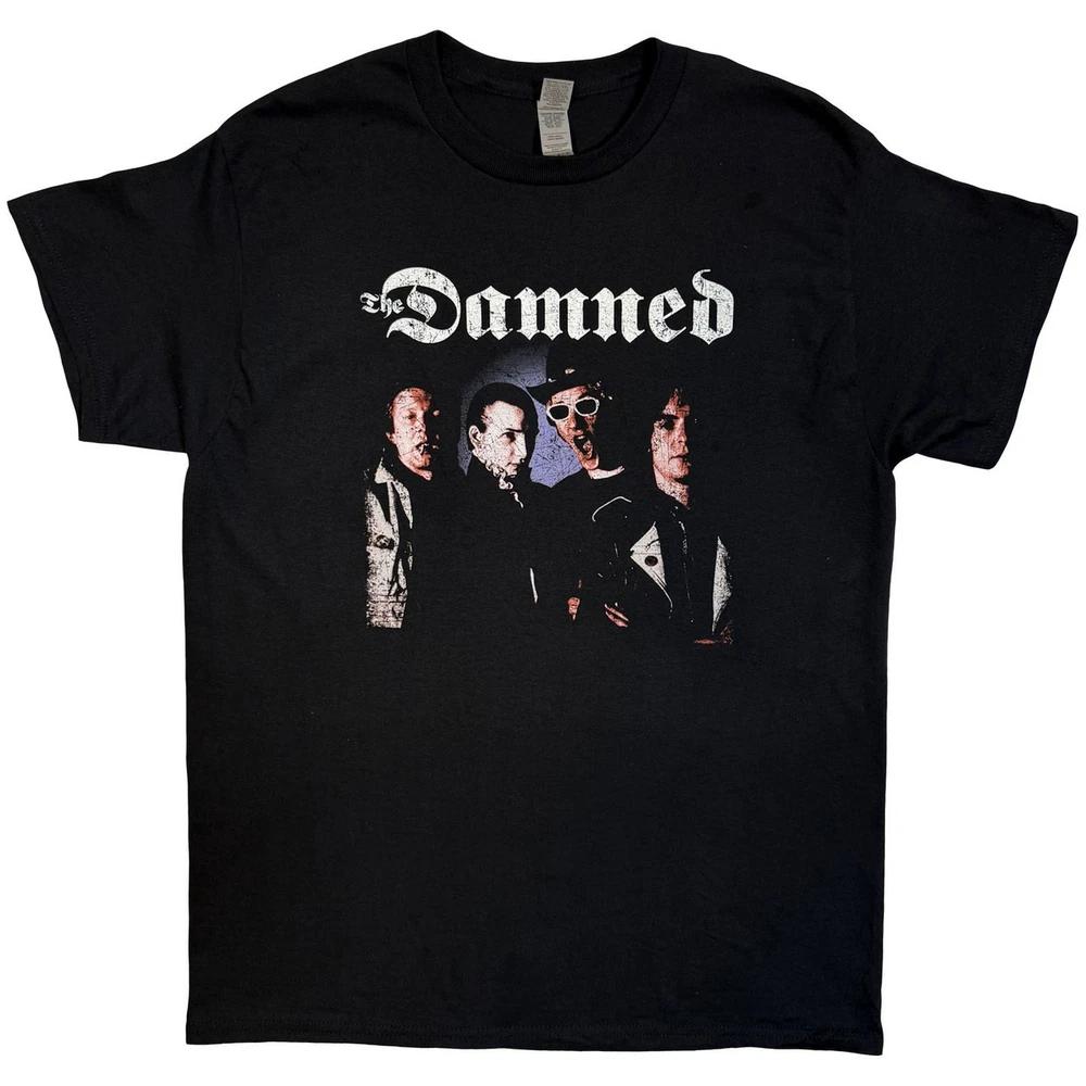 The Damned Photo Eu Tour Summer 24 Tshirt Unisexs